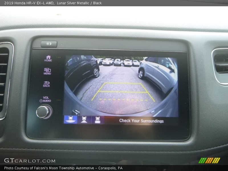 Lunar Silver Metallic / Black 2019 Honda HR-V EX-L AWD