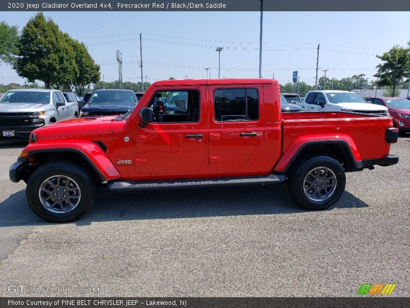  2020 Gladiator Overland 4x4 Firecracker Red