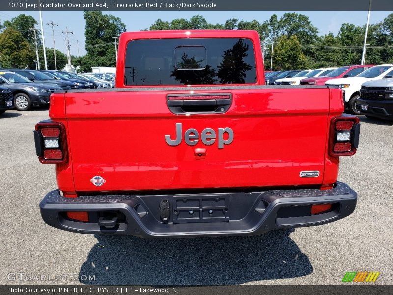 Firecracker Red / Black/Dark Saddle 2020 Jeep Gladiator Overland 4x4