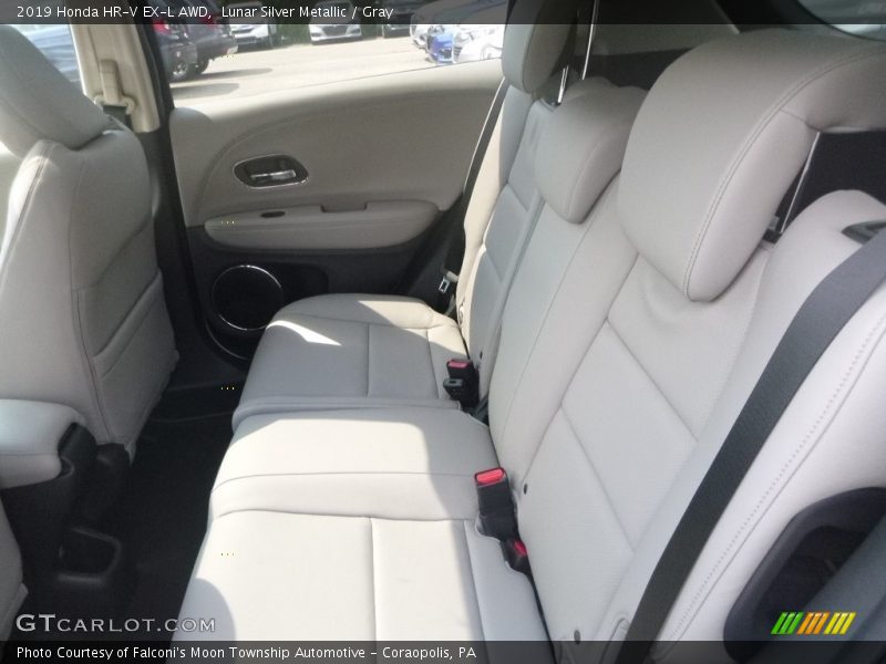 Lunar Silver Metallic / Gray 2019 Honda HR-V EX-L AWD