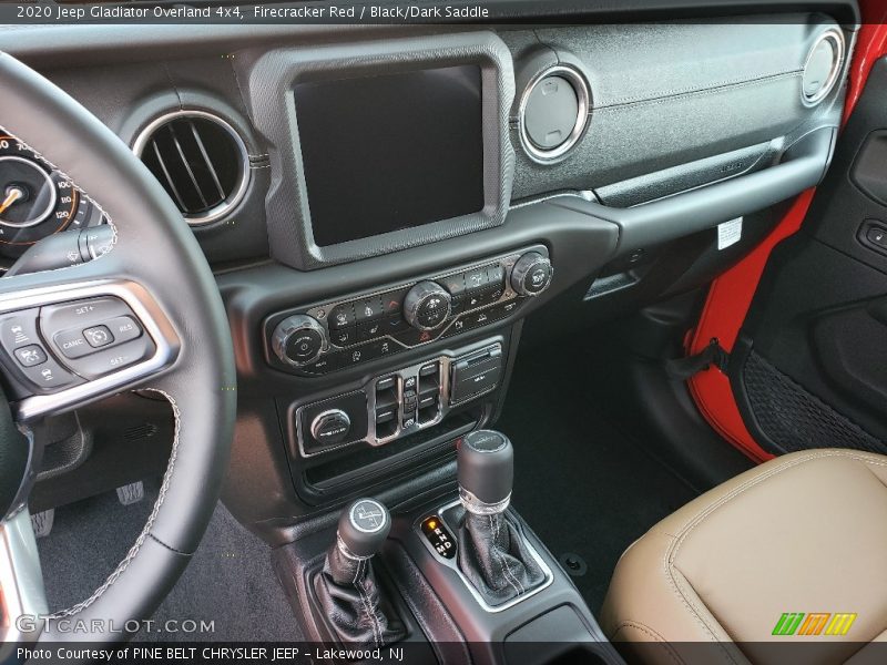 Controls of 2020 Gladiator Overland 4x4