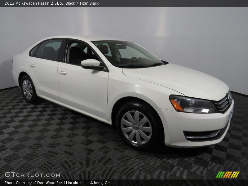 Black / Titan Black 2013 Volkswagen Passat 2.5L S