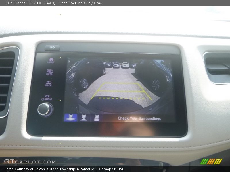 Lunar Silver Metallic / Gray 2019 Honda HR-V EX-L AWD