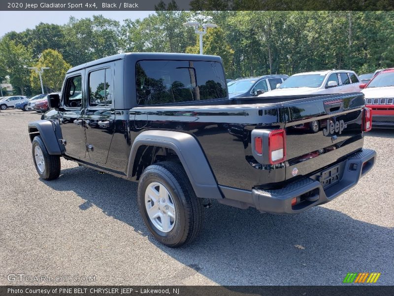 Black / Black 2020 Jeep Gladiator Sport 4x4