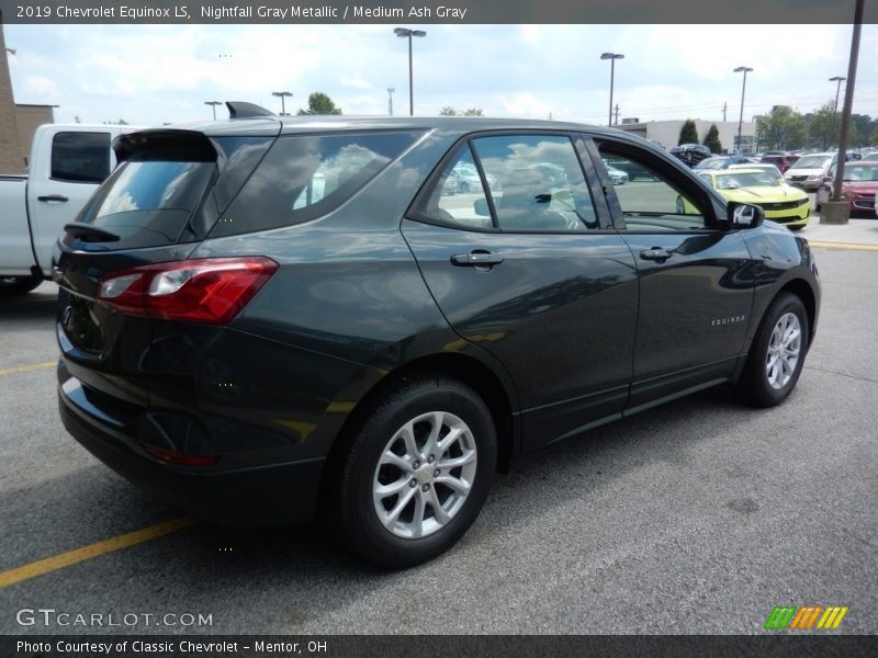 Nightfall Gray Metallic / Medium Ash Gray 2019 Chevrolet Equinox LS