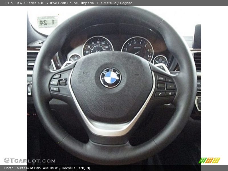 Imperial Blue Metallic / Cognac 2019 BMW 4 Series 430i xDrive Gran Coupe