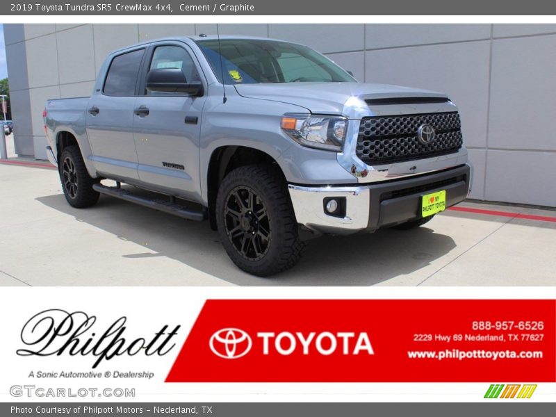 Cement / Graphite 2019 Toyota Tundra SR5 CrewMax 4x4