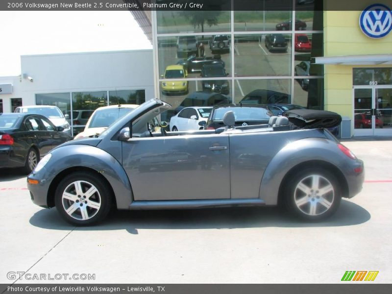 Platinum Grey / Grey 2006 Volkswagen New Beetle 2.5 Convertible