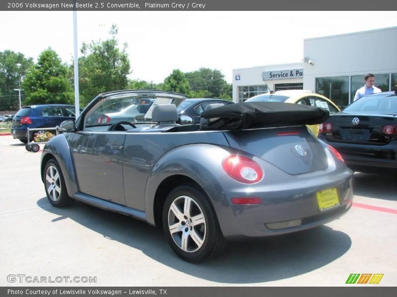 Platinum Grey / Grey 2006 Volkswagen New Beetle 2.5 Convertible