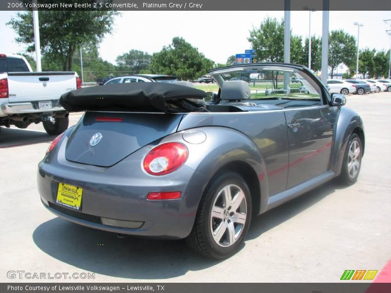 Platinum Grey / Grey 2006 Volkswagen New Beetle 2.5 Convertible