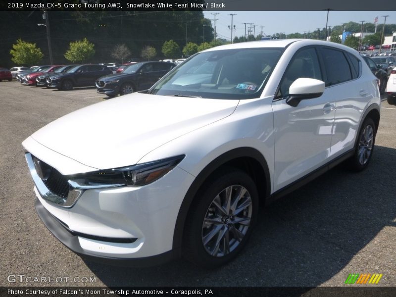 Snowflake White Pearl Mica / Black 2019 Mazda CX-5 Grand Touring AWD