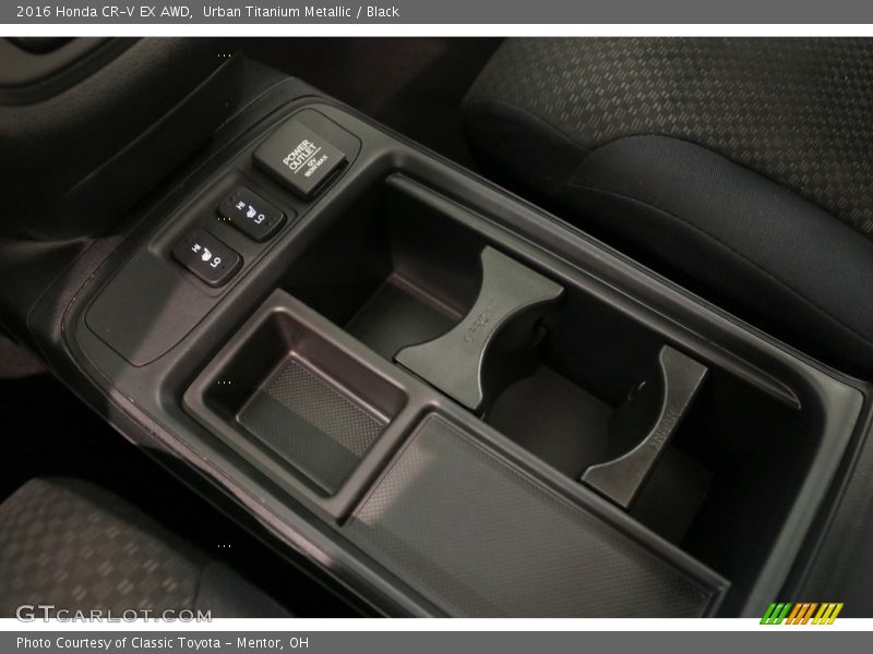 Urban Titanium Metallic / Black 2016 Honda CR-V EX AWD