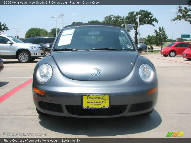 Platinum Grey / Grey 2006 Volkswagen New Beetle 2.5 Convertible