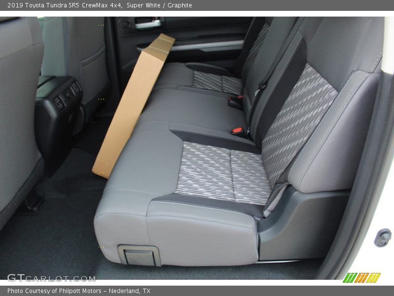 Super White / Graphite 2019 Toyota Tundra SR5 CrewMax 4x4