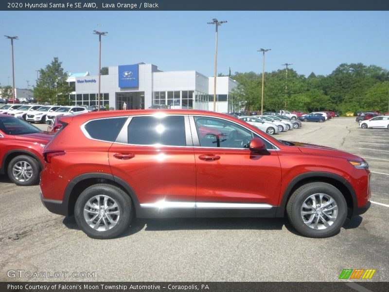  2020 Santa Fe SE AWD Lava Orange