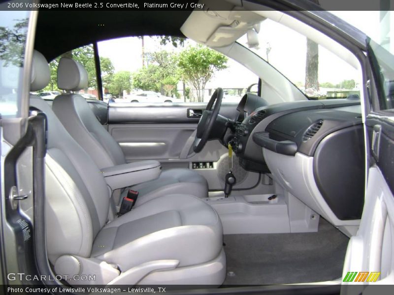 Platinum Grey / Grey 2006 Volkswagen New Beetle 2.5 Convertible