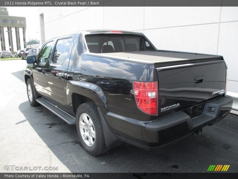 Crystal Black Pearl / Black 2011 Honda Ridgeline RTS