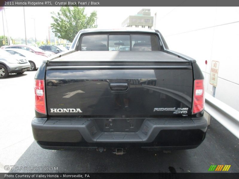 Crystal Black Pearl / Black 2011 Honda Ridgeline RTS
