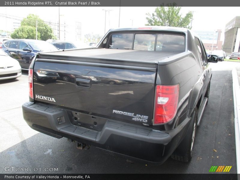 Crystal Black Pearl / Black 2011 Honda Ridgeline RTS