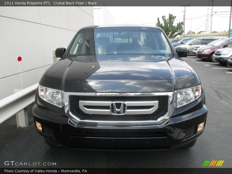 Crystal Black Pearl / Black 2011 Honda Ridgeline RTS