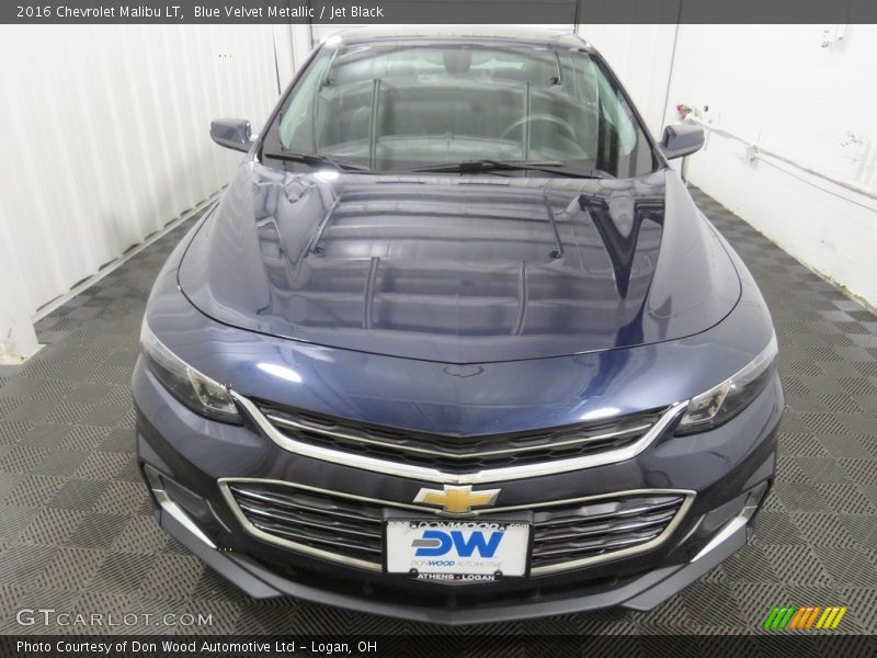 Blue Velvet Metallic / Jet Black 2016 Chevrolet Malibu LT
