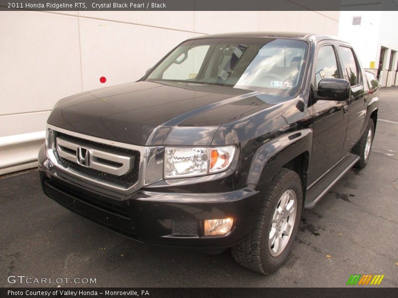 Crystal Black Pearl / Black 2011 Honda Ridgeline RTS