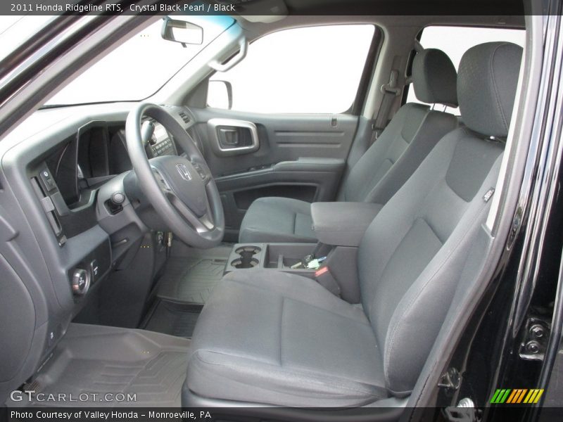 Crystal Black Pearl / Black 2011 Honda Ridgeline RTS
