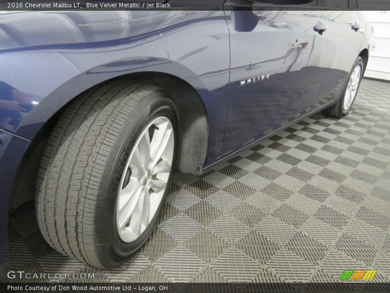 Blue Velvet Metallic / Jet Black 2016 Chevrolet Malibu LT