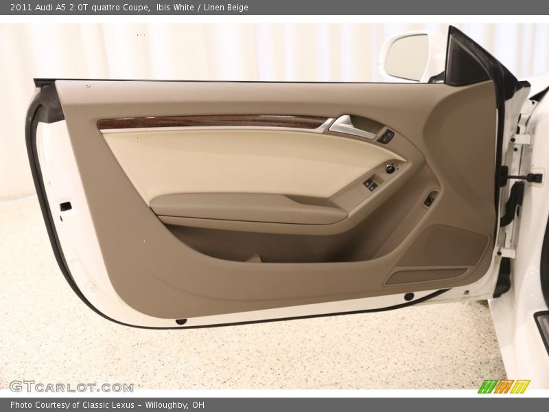 Ibis White / Linen Beige 2011 Audi A5 2.0T quattro Coupe