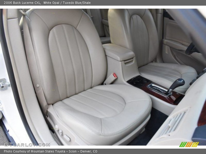 White Opal / Tuxedo Blue/Shale 2006 Buick Lucerne CXL