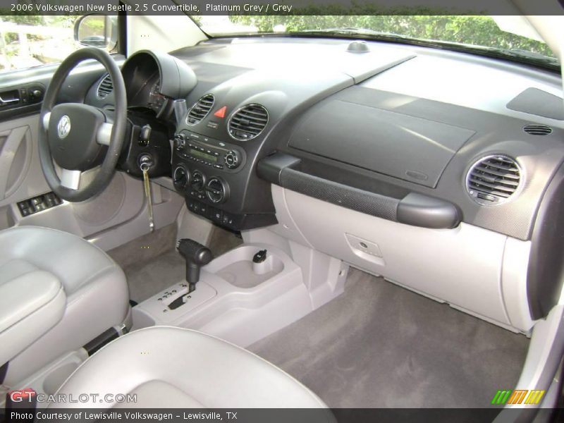 Platinum Grey / Grey 2006 Volkswagen New Beetle 2.5 Convertible