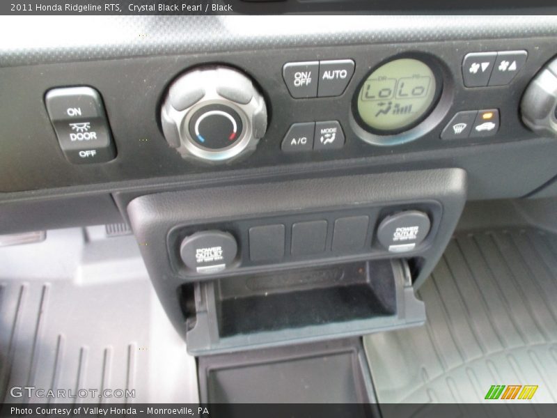 Crystal Black Pearl / Black 2011 Honda Ridgeline RTS
