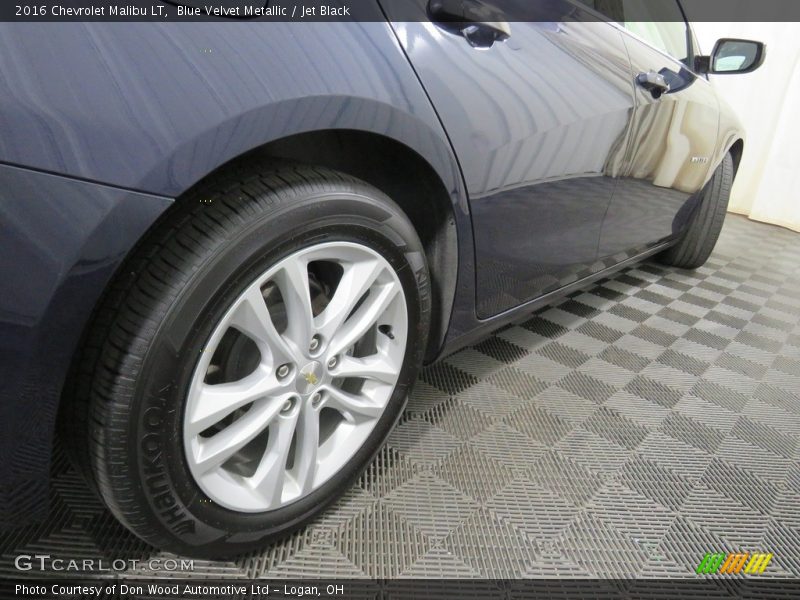Blue Velvet Metallic / Jet Black 2016 Chevrolet Malibu LT