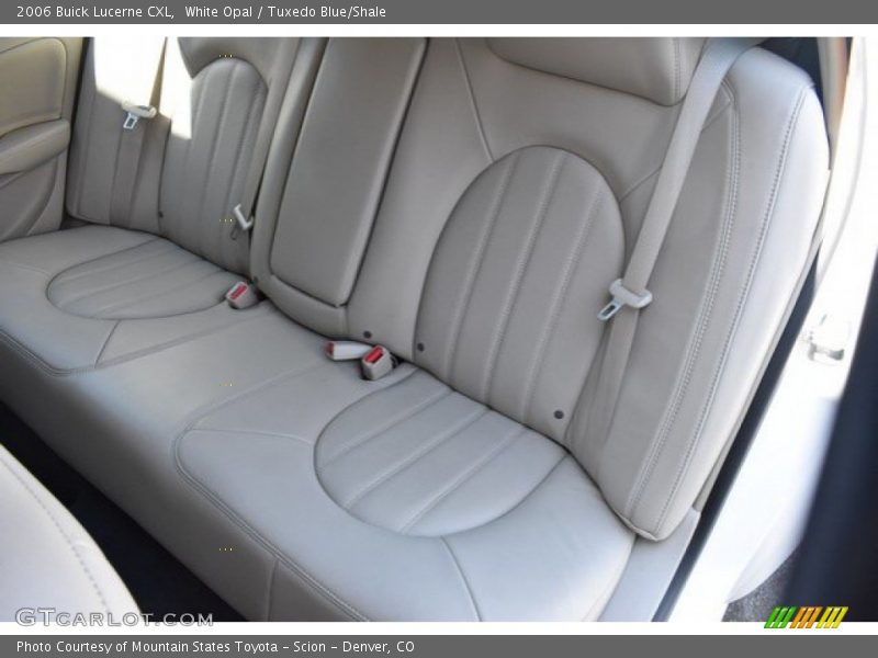 White Opal / Tuxedo Blue/Shale 2006 Buick Lucerne CXL