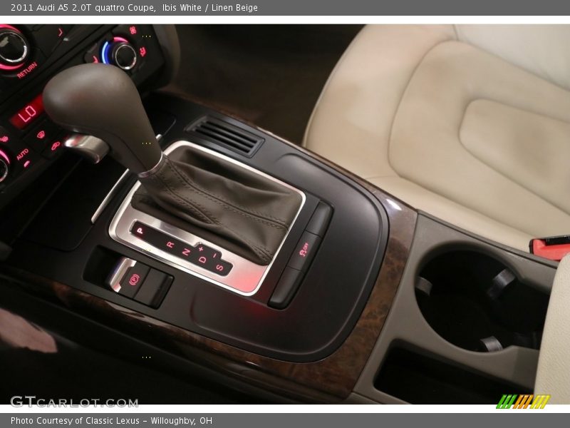 Ibis White / Linen Beige 2011 Audi A5 2.0T quattro Coupe
