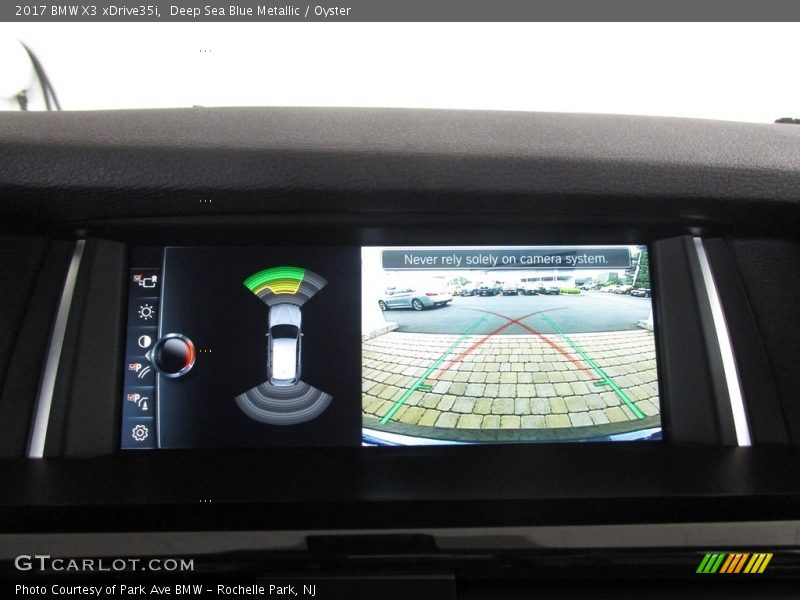 Deep Sea Blue Metallic / Oyster 2017 BMW X3 xDrive35i