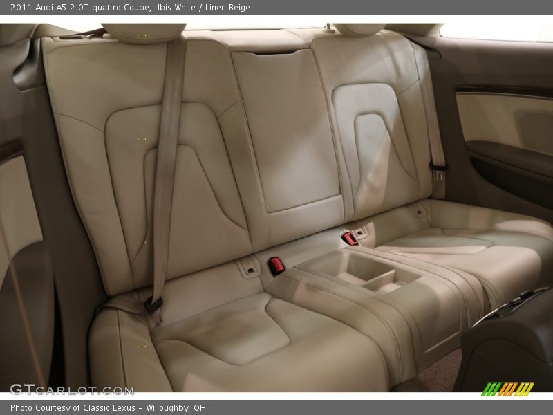 Ibis White / Linen Beige 2011 Audi A5 2.0T quattro Coupe