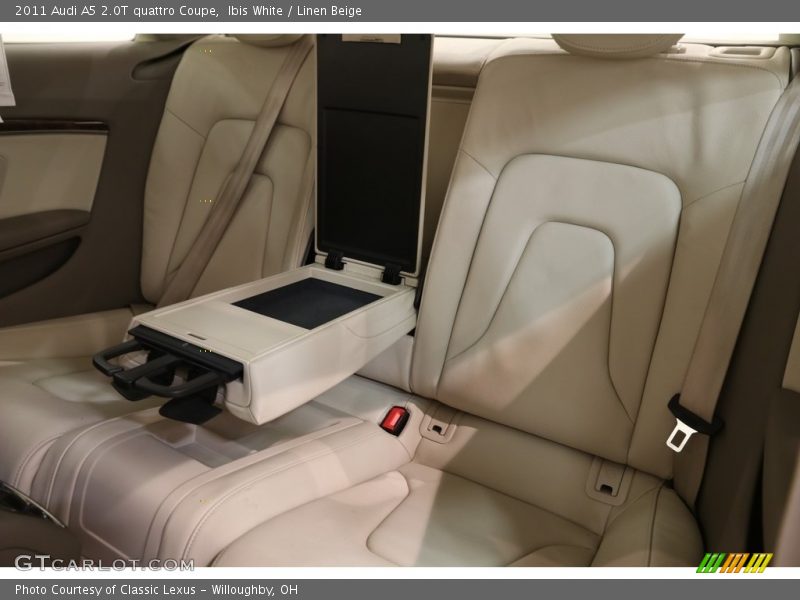 Ibis White / Linen Beige 2011 Audi A5 2.0T quattro Coupe