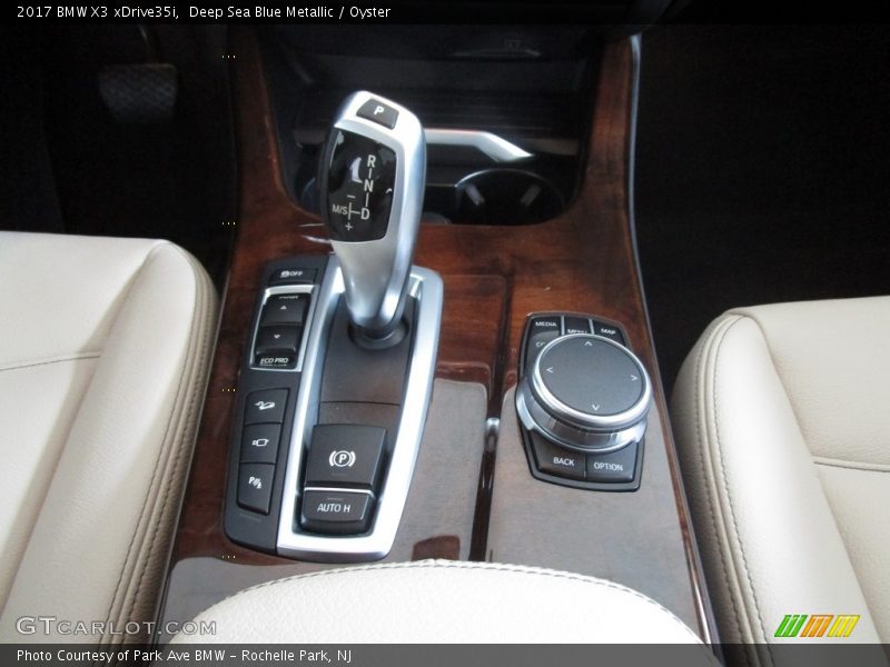 Deep Sea Blue Metallic / Oyster 2017 BMW X3 xDrive35i