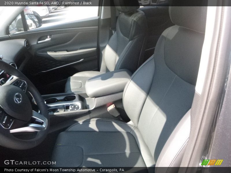 Rainforest / Black 2020 Hyundai Santa Fe SEL AWD