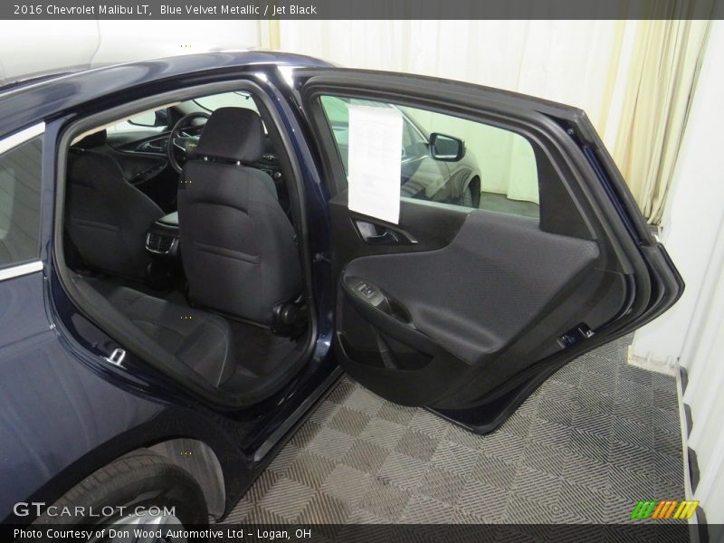 Blue Velvet Metallic / Jet Black 2016 Chevrolet Malibu LT