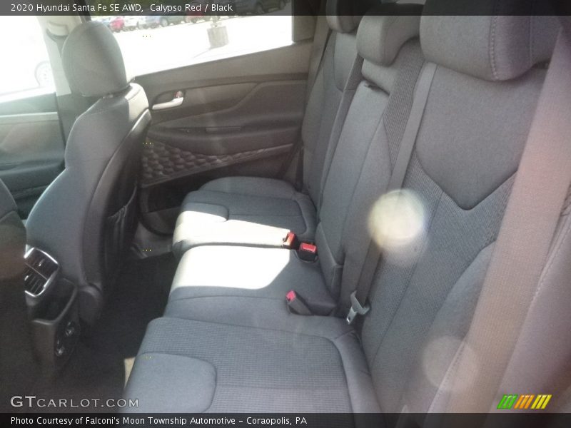 Calypso Red / Black 2020 Hyundai Santa Fe SE AWD