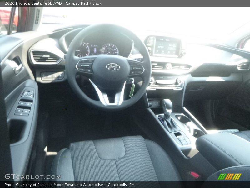 Calypso Red / Black 2020 Hyundai Santa Fe SE AWD