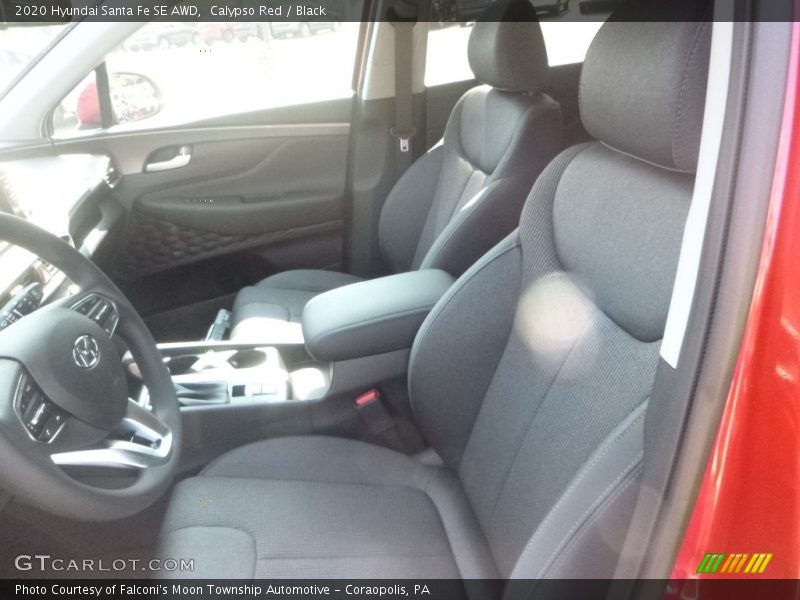 Calypso Red / Black 2020 Hyundai Santa Fe SE AWD