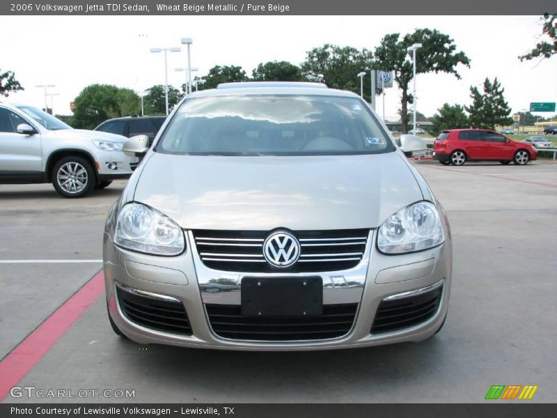 Wheat Beige Metallic / Pure Beige 2006 Volkswagen Jetta TDI Sedan