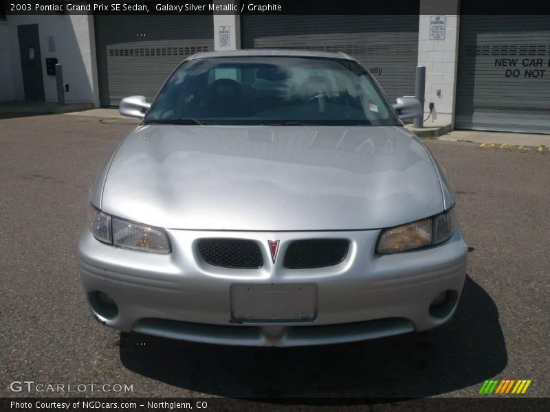 Galaxy Silver Metallic / Graphite 2003 Pontiac Grand Prix SE Sedan