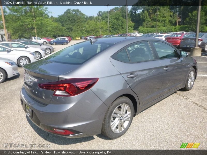 Machine Gray / Black 2020 Hyundai Elantra Value Edition