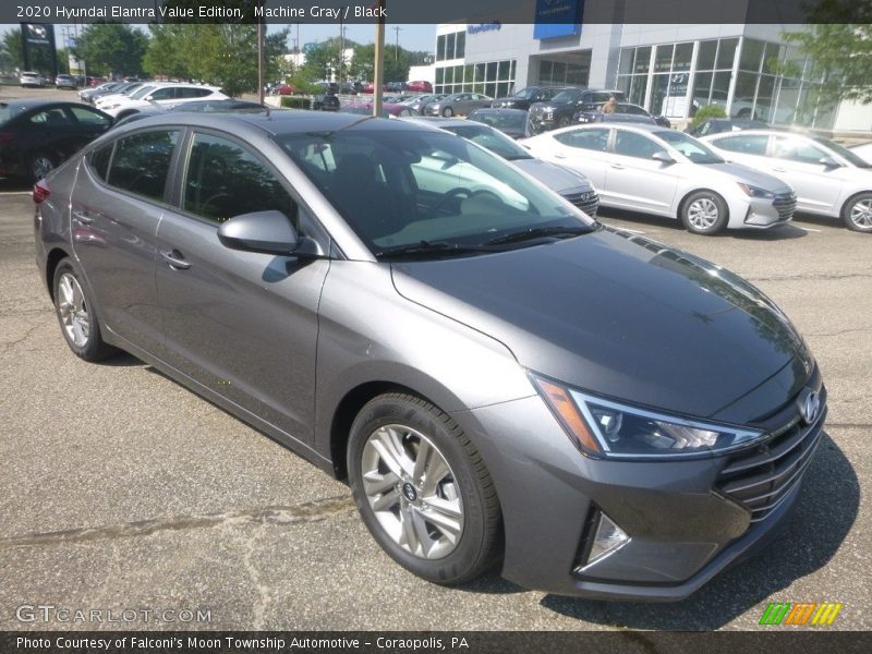 Machine Gray / Black 2020 Hyundai Elantra Value Edition