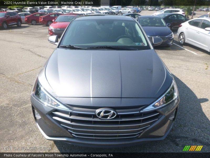 Machine Gray / Black 2020 Hyundai Elantra Value Edition