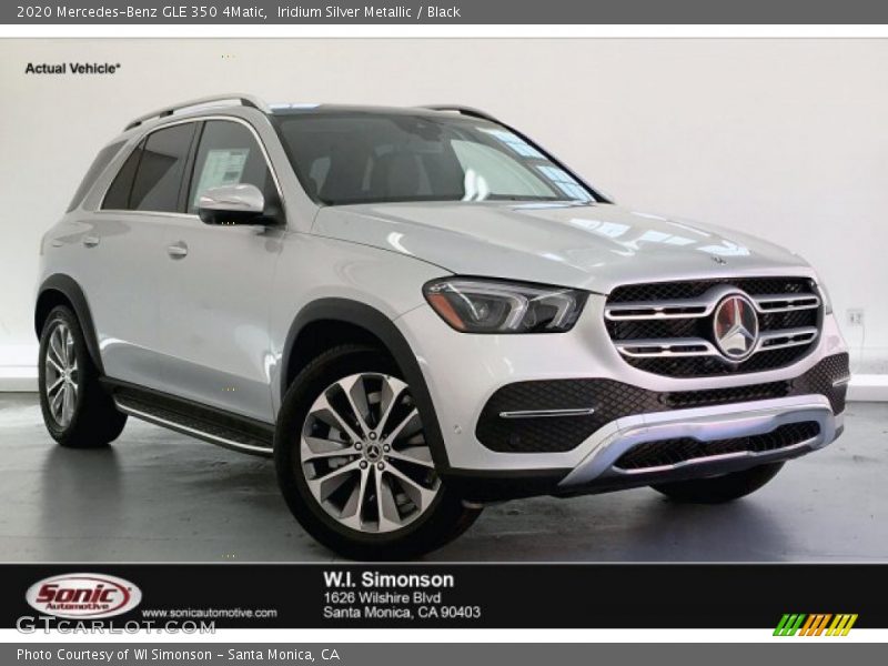 Iridium Silver Metallic / Black 2020 Mercedes-Benz GLE 350 4Matic